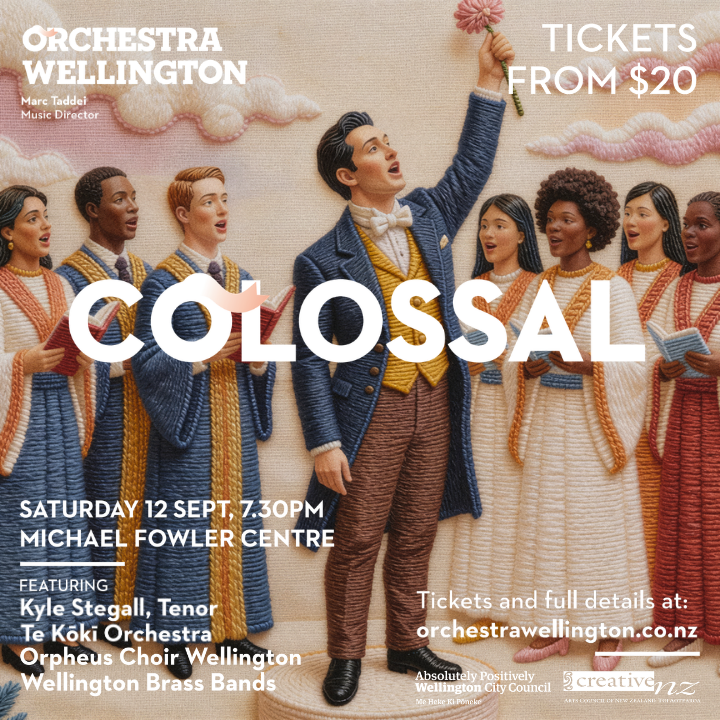 Events Detail - Orchestra Wellington - Colossal - 1/09/26 - 8/09/26