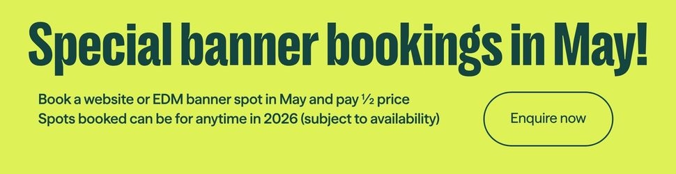 Jobs landing page - May banners offer