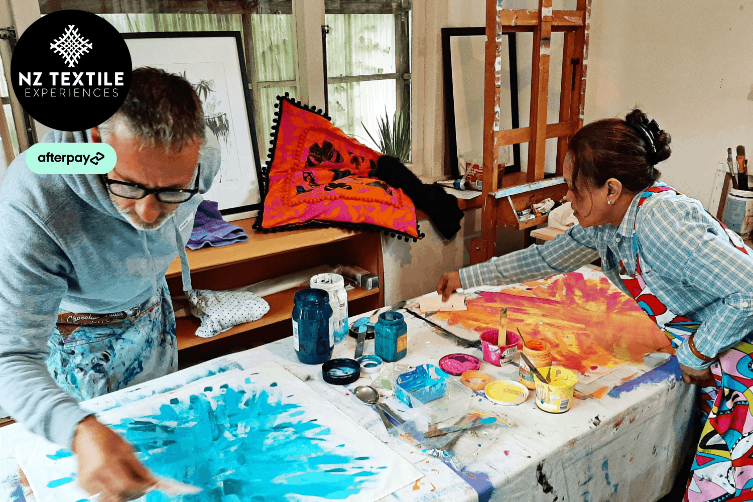 Screen Printing Workshop - Create Fabulous Screen Prints on Fabric or Paper (Presented by NZTE)