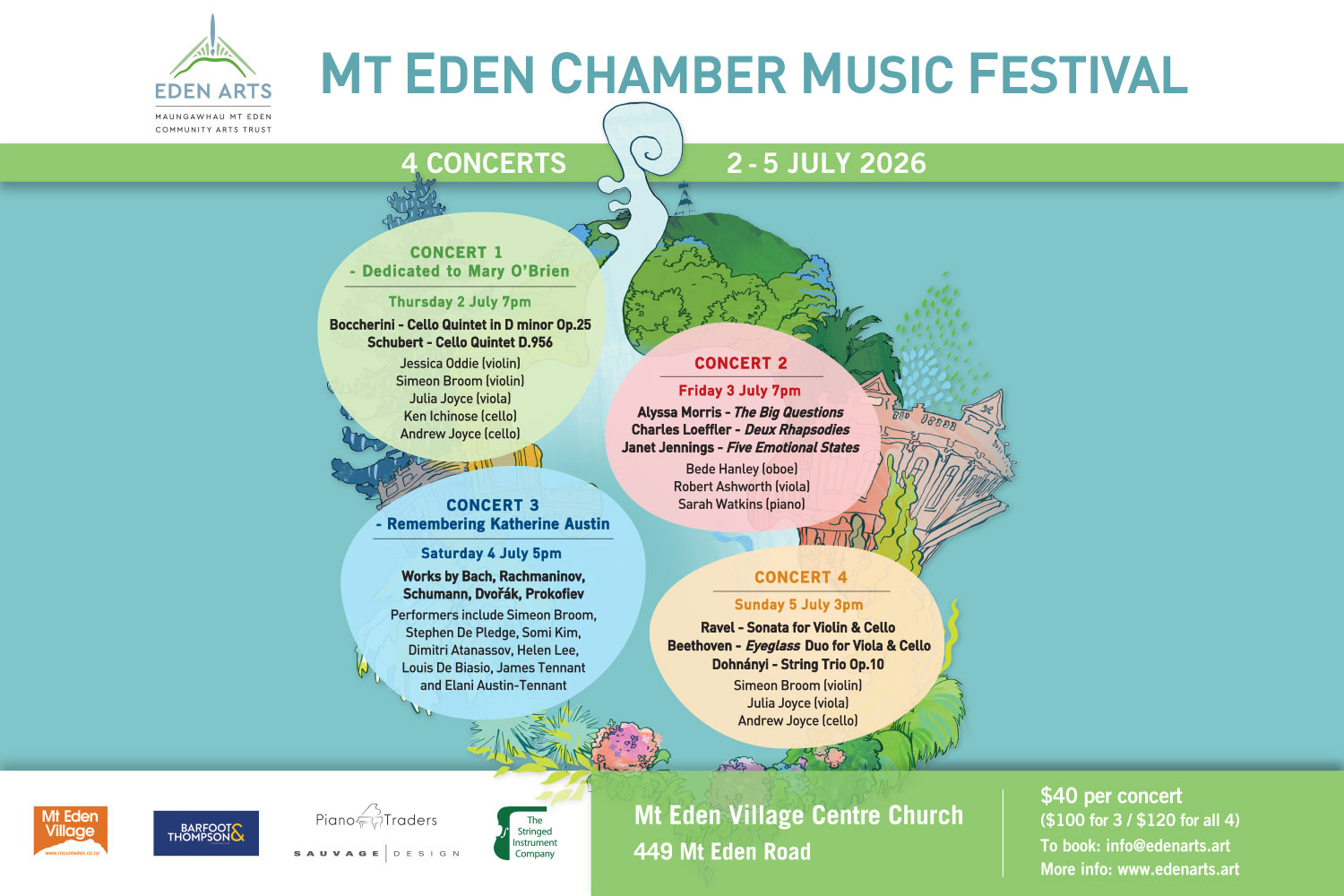 Mt Eden Chamber Music Festival