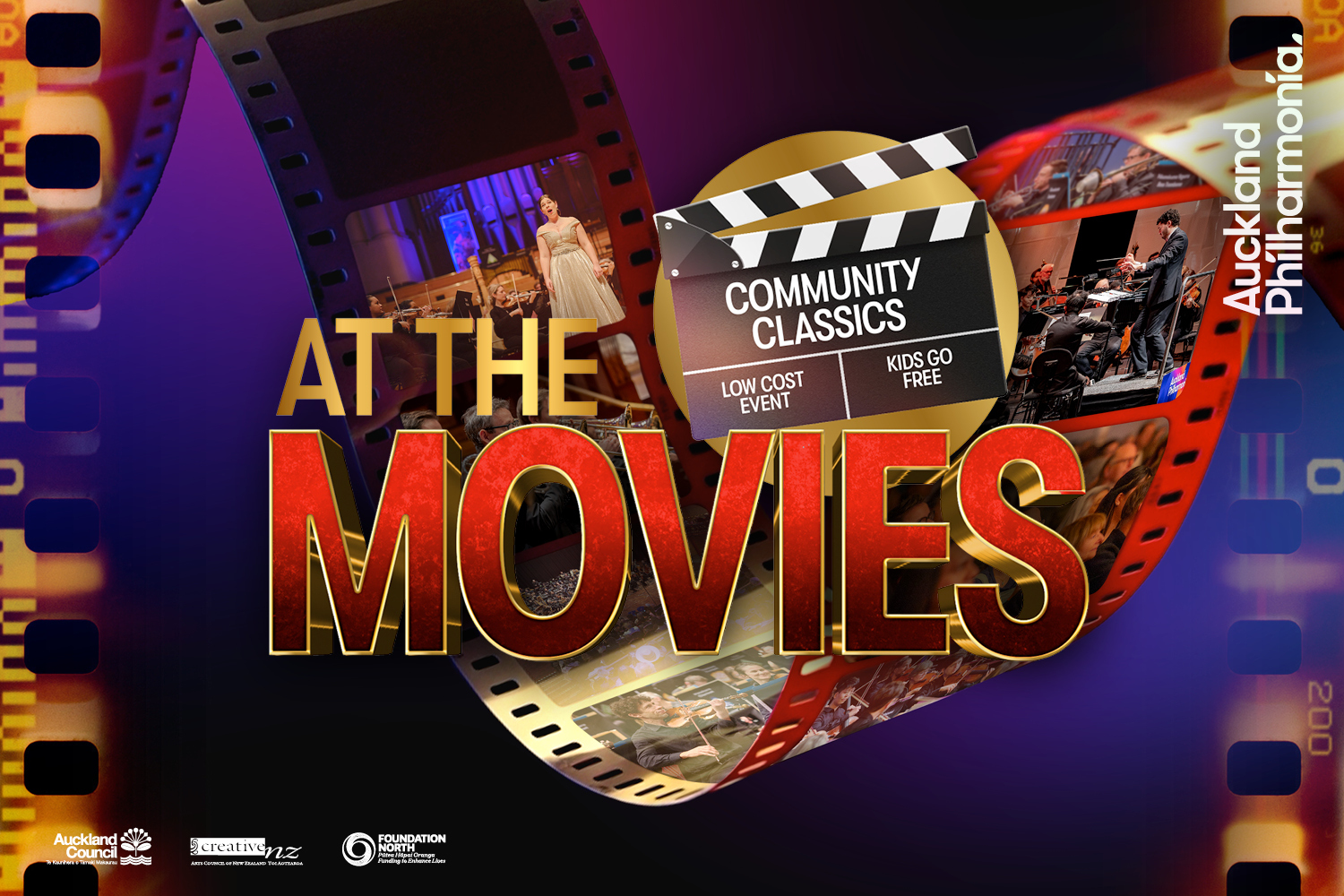 Auckland Philharmonia | Community Classics South: At the Movies