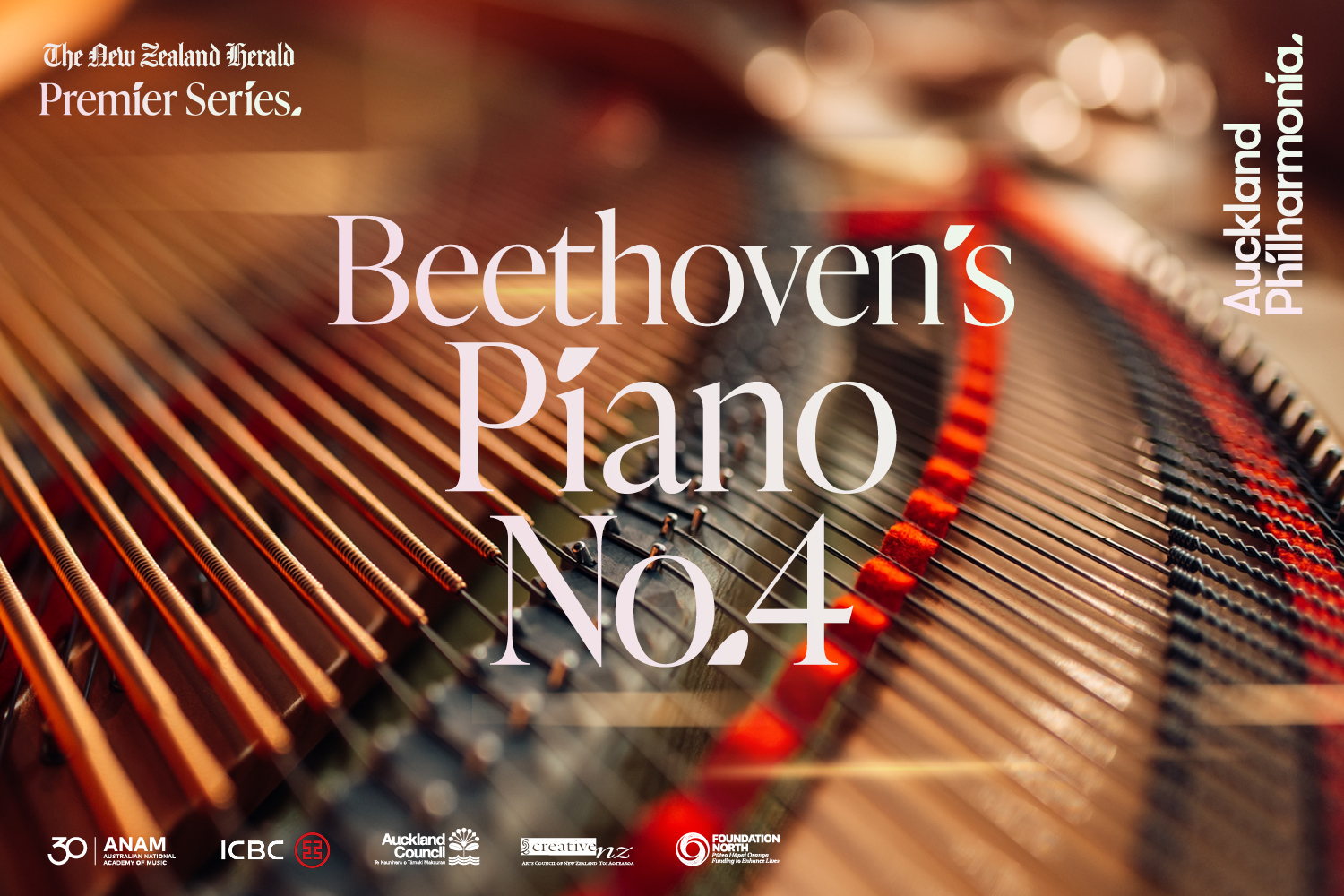 Auckland Philharmonia | NZ Herald Premier Series: Beethoven's Piano No.4