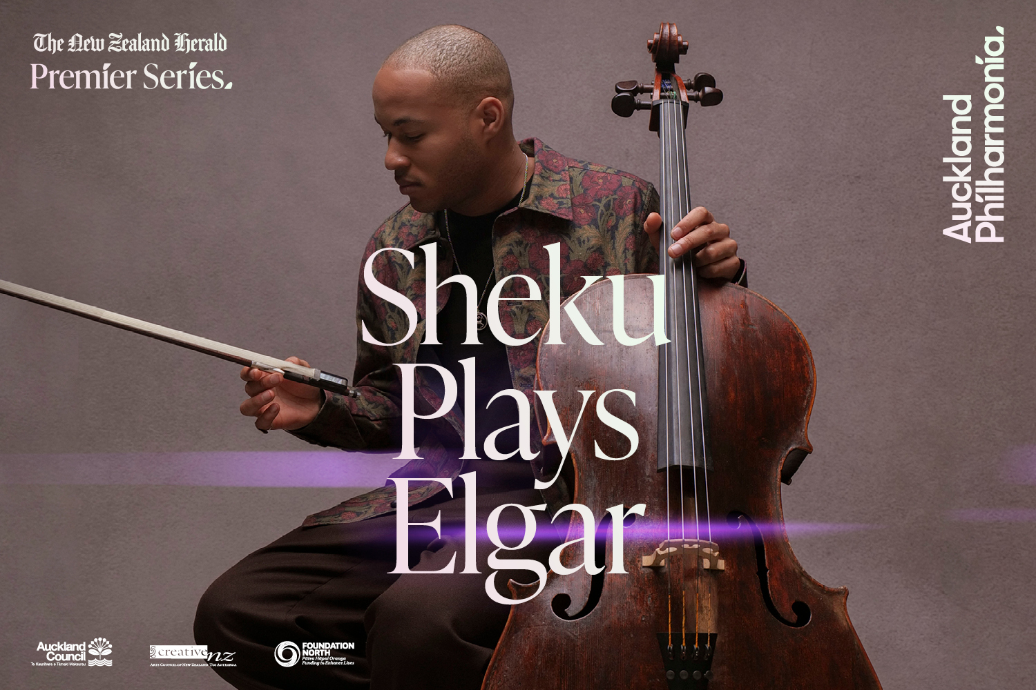 Auckland Philharmonia | NZ Herald Premier Series: Sheku Plays Elgar
