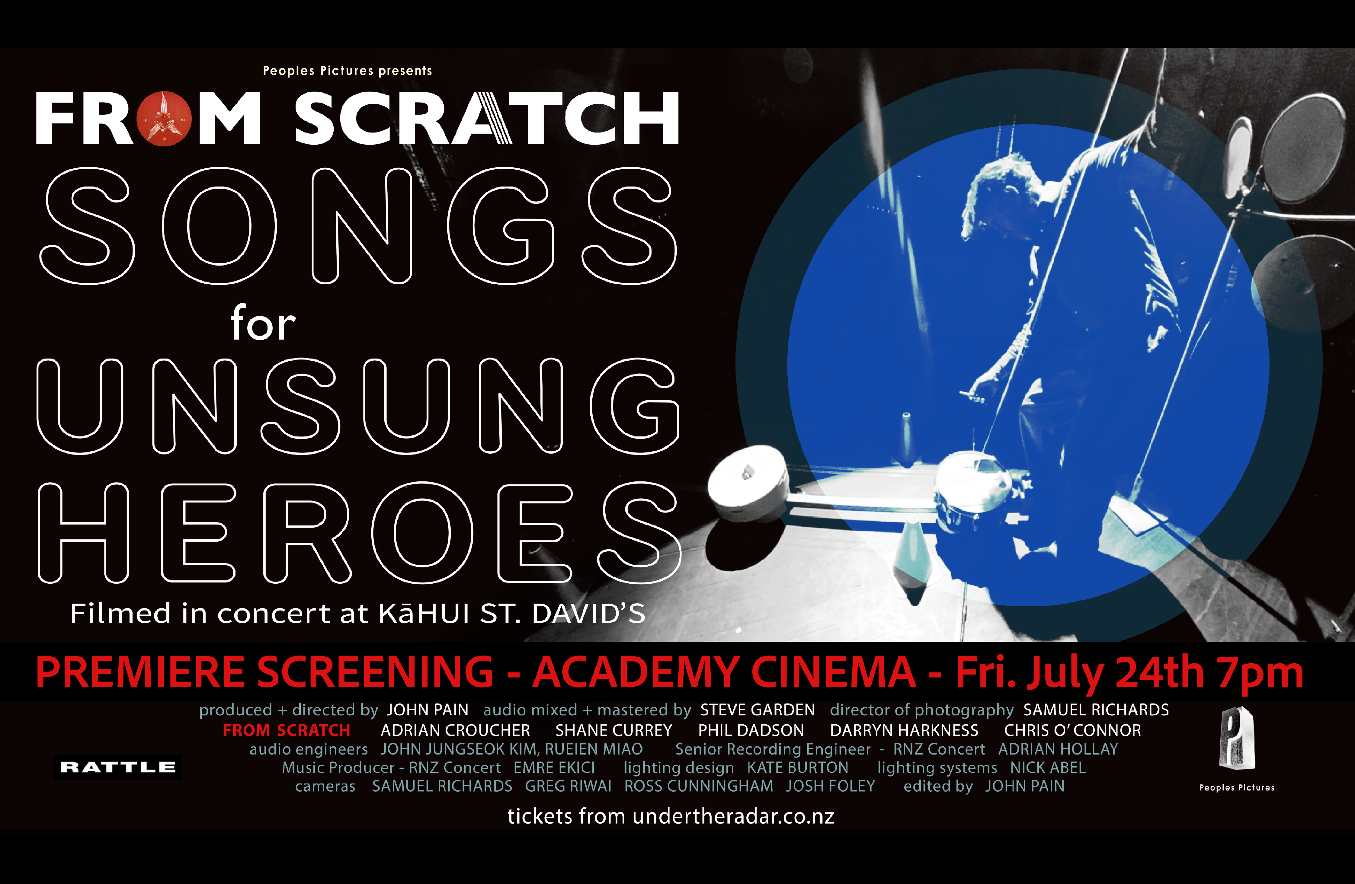 From Scratch - Songs For Unsung Heroes FILM PREMIERE