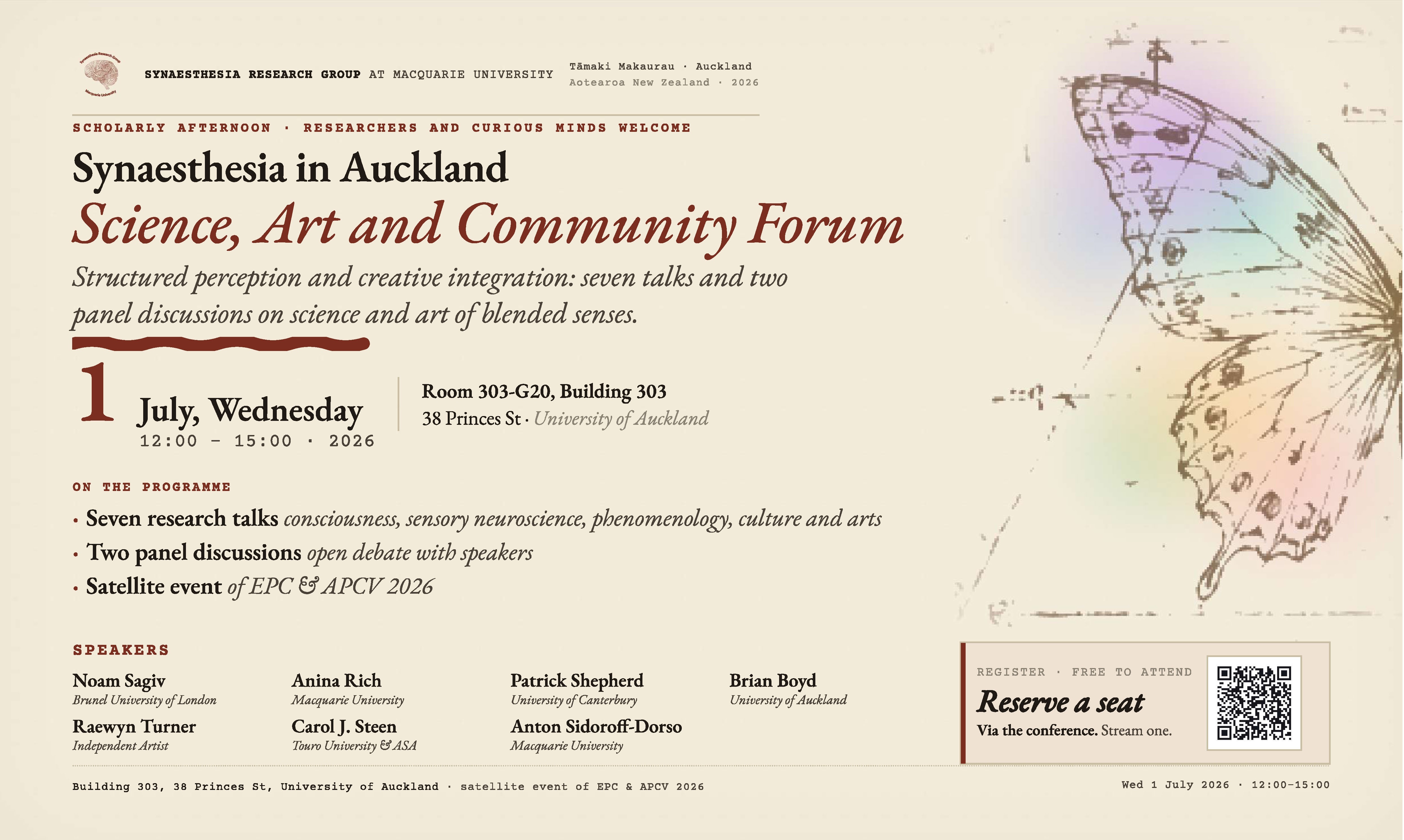 Synaesthesia Science and Art Forum