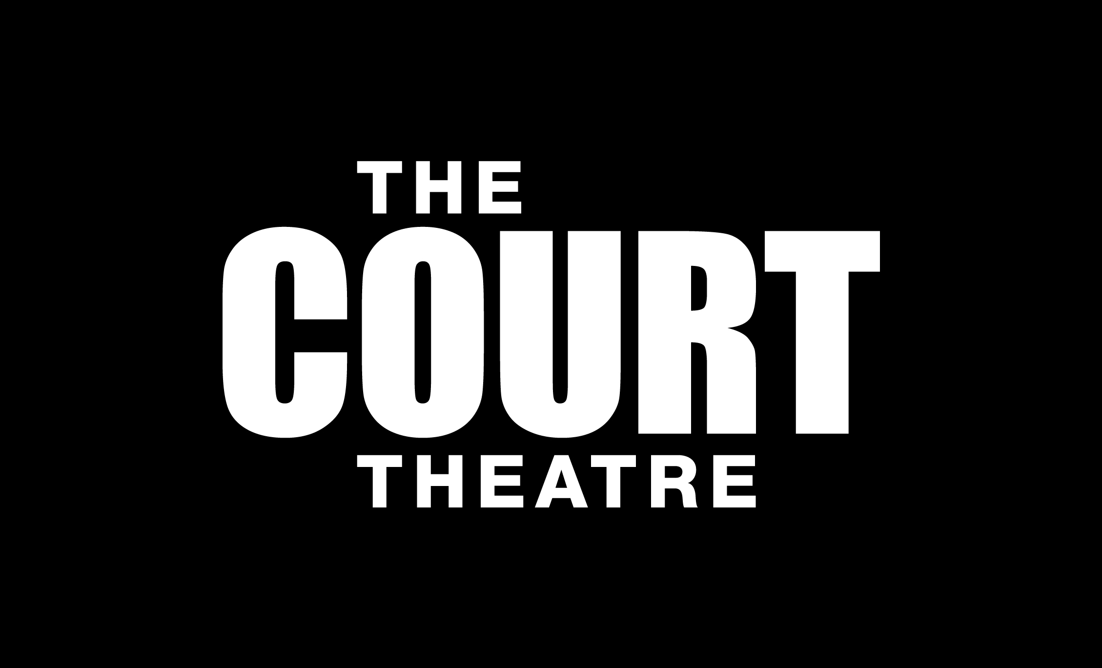 Court Logo white on black